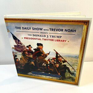 The Donald J. Trump Presidential Twitter Library Hardcover Book - EUC